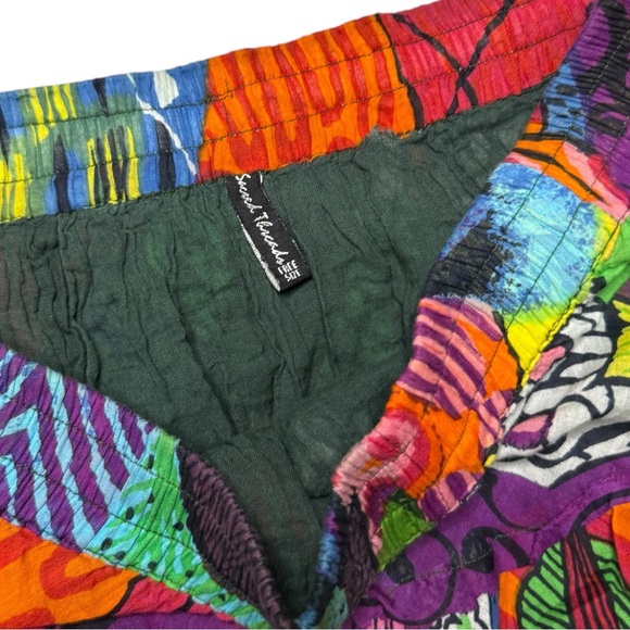 Sacred Threads Patchwork Boho Maxi Skirt Free Size - Picture 3 of 3